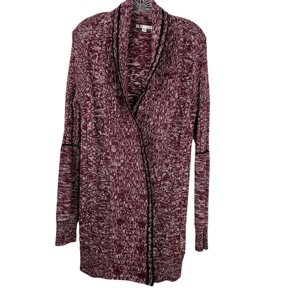 Volcom Women's Nord It Up Cardigan Button-Up Cott… - image 3